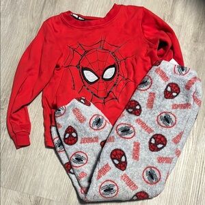 Spider-Man Red and Gray Kids Pajamas
